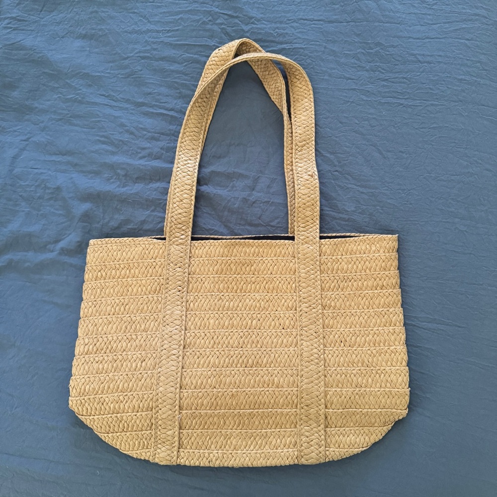 Draper James Straw Shoulder Bag / Tote